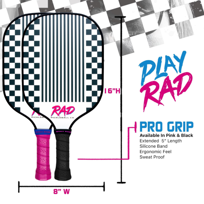 Retro Ripper - Pickleball Paddle - RAD Pickleball