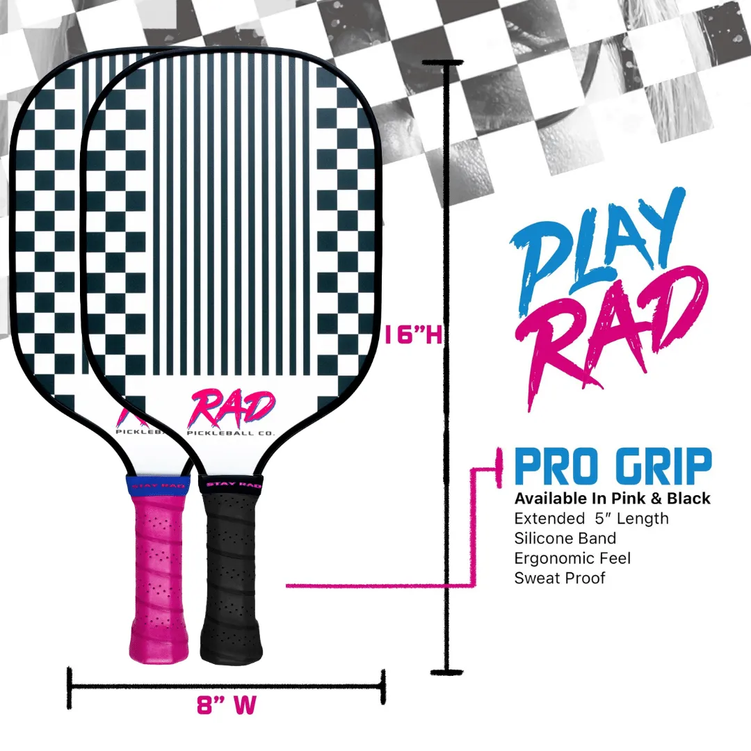 Retro Ripper - Pickleball Paddle - RAD Pickleball