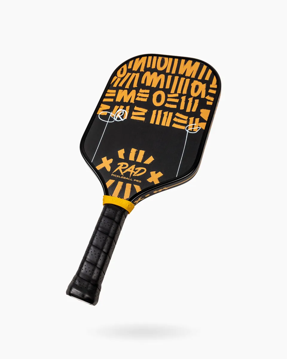 Side profile of Maxime Pro paddle highlighting the 16mm thickness and aero-guard edge