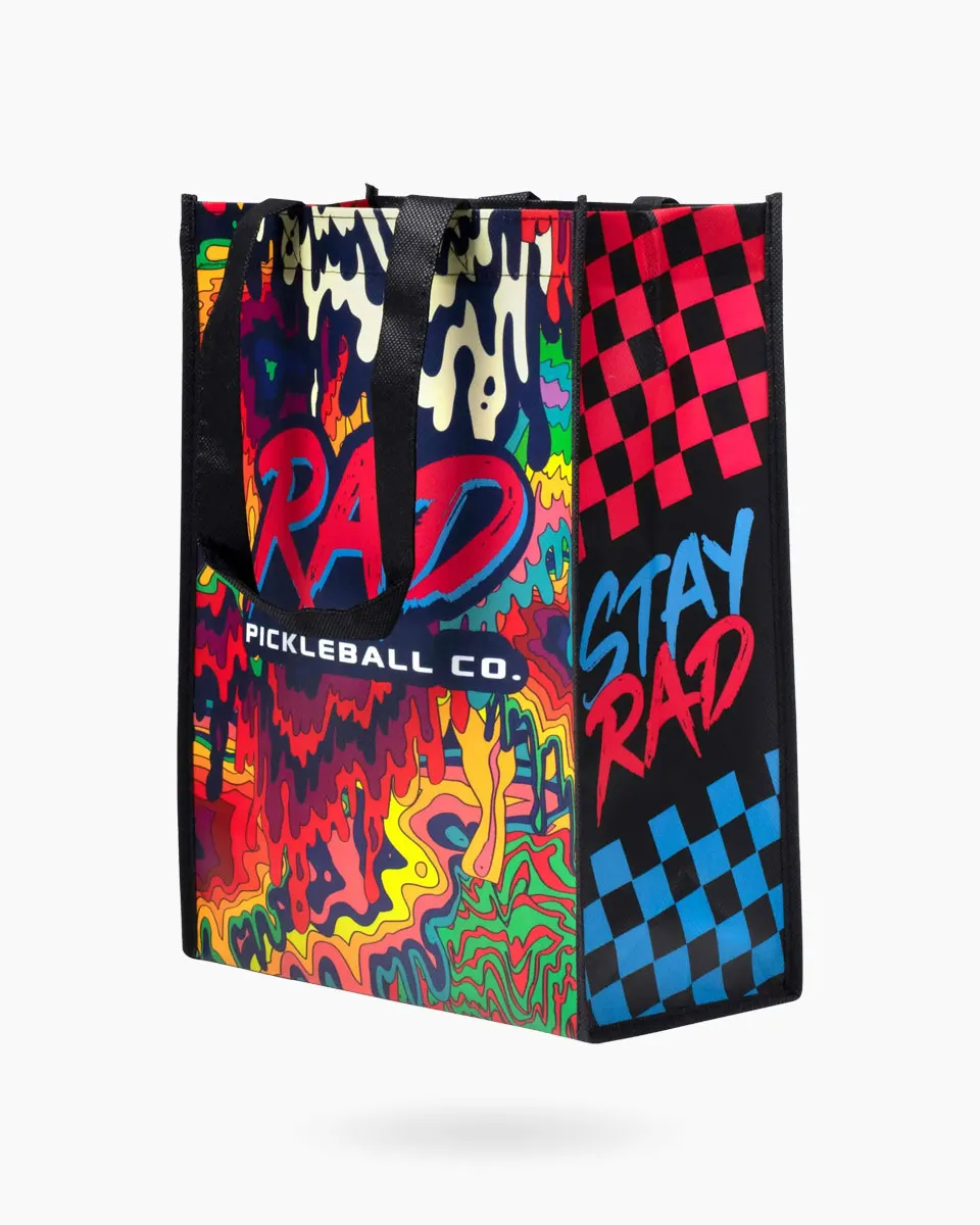 Side view of the RAD Pro Tote showing its sleek profile and reinforced strap attachment